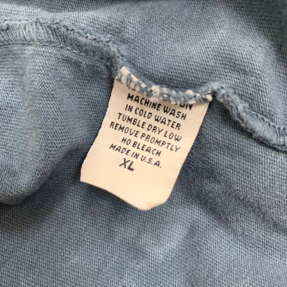 Oak Women's Tie-Dye Open Front Cardigan Navy Blue Size XL - Picture 7 of 7